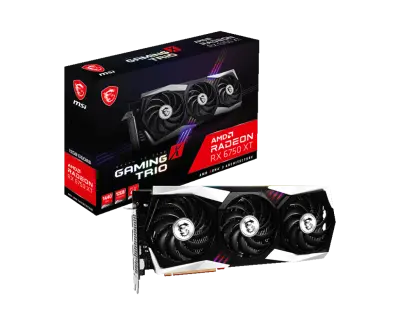 MSI RADEON RX 6750 XT GAMING X TRIO 12GB grafična kartica
