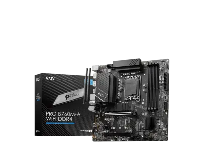MSI PRO B760M-A WiFi DDR4 osnovna plošča