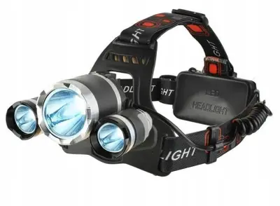 Naglavna svetilka s cree led plus dodatki