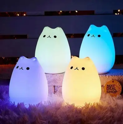Nočna lučka, ki spreminja barvo, kitty