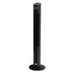 BE COOL Stolpni ventilator 121cm črn