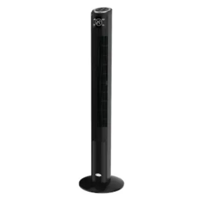 BE COOL Stolpni ventilator 121cm črn