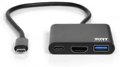 PORT USB-C mini, 1x 4K priklopna postaja