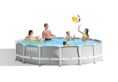 Intex 26724NP Bazen Prism Frame Premium 457 x 107 cm, okrogel