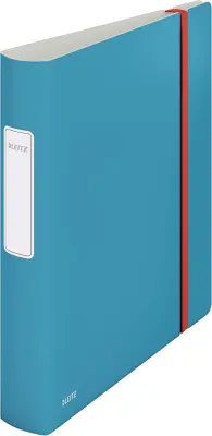 Mapa register leitz cosy a4 2r z elastiko 60mm modra 10390061
