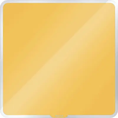 Tabla steklena 45x45 leitz cosy - rumena