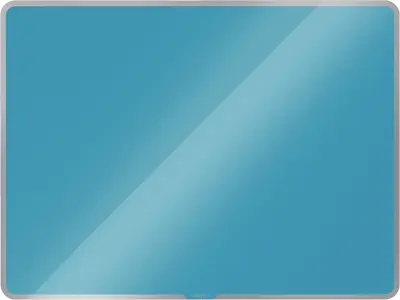 Tabla steklena 60x80 leitz cosy modra 70430061