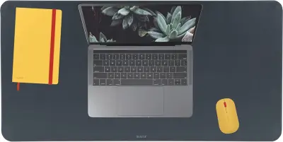 Namizna podloga leitz cosy mat 80x40cm siva 52680089