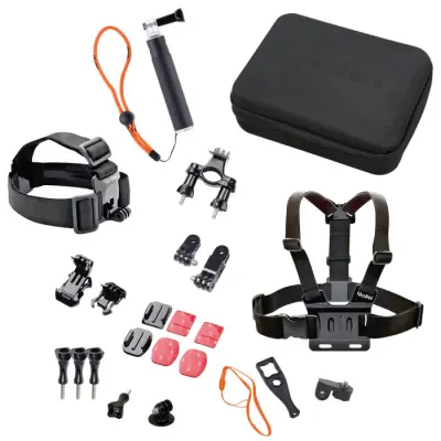 Set dodatkov za akcijske kamere ROLLEI in GOPRO