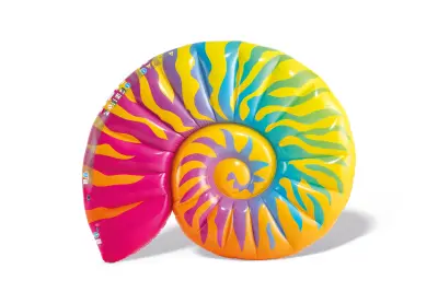Intex 58791EU Napihljiva blazina Mavrični polž 157 x 127 x 25 cm