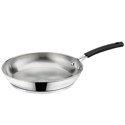 Ponev New Tempra 28cm / en ročaj / indukcija / inox 18/10
