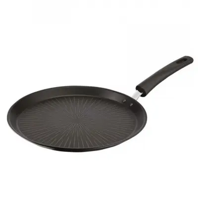 Ponev za palačinke New Tempra Titanium 28cm / en ročaj / indukcija / aluminij, prevleka Titanium