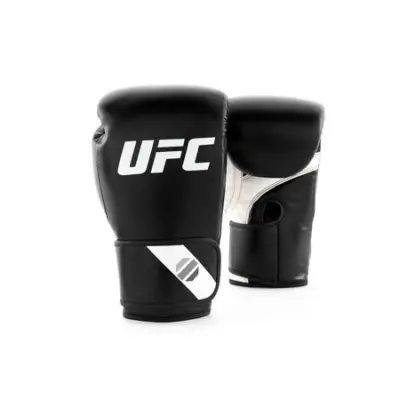 UFC Boxing Gloves, Black - 14oz