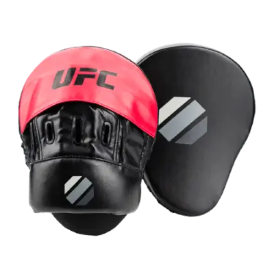 UFC Curved Focus Mitt, Black/Red