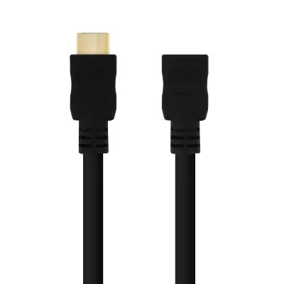 HDMI podaljšek kabel moški na HDMI ženski avdio / video povratni 4K 1,5 m LinQ ?rna