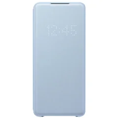 Uradni LED ovitek za Samsung Galaxy S20 Plus Card-holder Smart LED Cover Blue