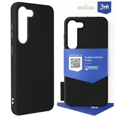 Ovitek za Samsung S23 Plus Soft Mat Shock proof 1.25m 3mk Matt Case ?rn
