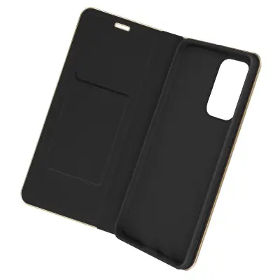 Folio ovitek za Samsung Galaxy A53 5G Card-holder Luna Book Gold Black