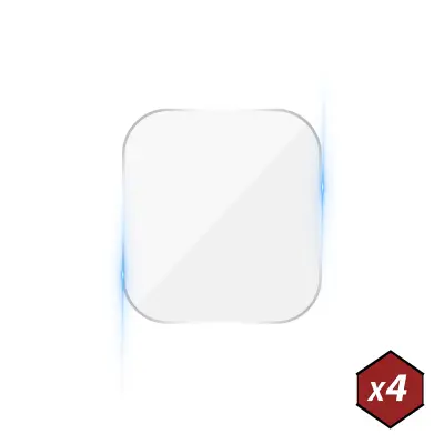 Paket 4 le? za kamero Samsung Galaxy A12 FlexibleGlass 3Mk Transparent