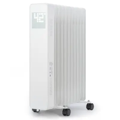 Klarstein Sanford Smart, oljni radiator, 2500 W, Bela