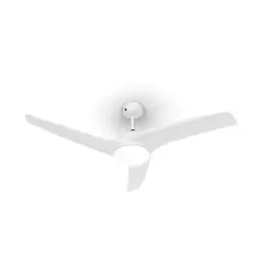 Klarstein FIGO, BELA, STROPNI VENTILATOR, 52", 55 W, STROPNA SVETILKA, 2 X 42 W, DALJINSKI UPRAVLJALEC