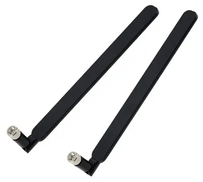 Set dveh anten za router LTE 8dBi usmerjevalnik 19cm črna
