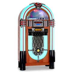 Auna Graceland-XXL glasbeni stroj, Rjava