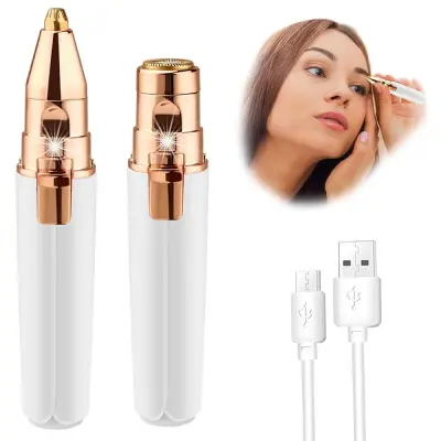 VERKGROUP 2v1 depilator za odstranjevanje dlak z LED svetilko