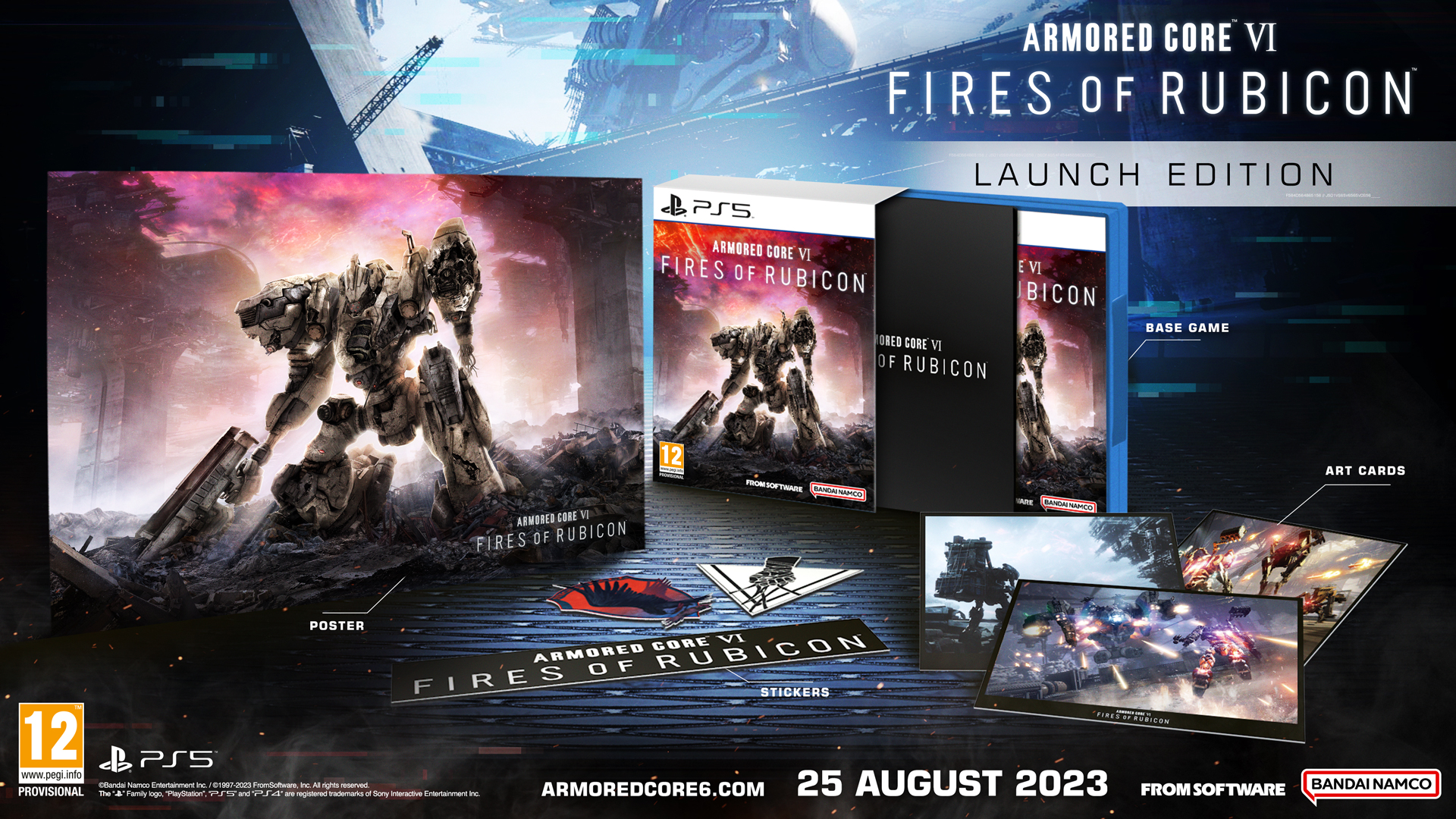 ARMORED CORE VI: FIRES OF RUBICON - LAUNCH EDITION igra za PLAYSTATION 5