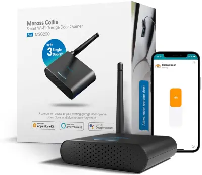 Pametno odpiranje garažnih vrat Wi-Fi (3 vrata) - Meross
