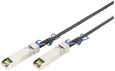 Digitus DN-81242 RJ45 optični priključni kabel   2.00 m črna  1 kos