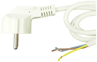 Cliff FCR72044 hladne naprave priključni kabel  bela 2 m