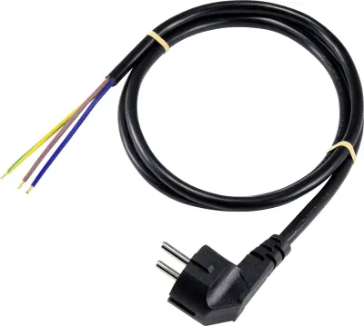 Sygonix SY-5043472 tok priključni kabel  črna 1.50 m