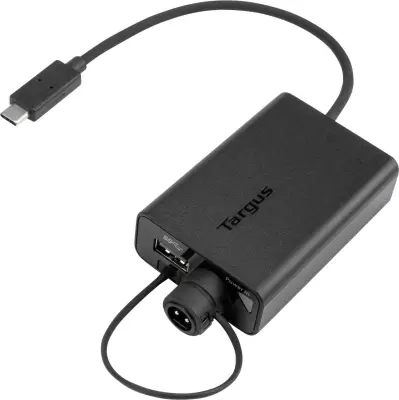 Targus  USB polnilni kabel  USB 3.2 gen. 1 (USB 3.0)  USB-A vtičnica\, USB-C® vtič  0.15 m  črna    ACA47GLZ
