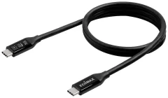 EDIMAX USB kabel USB 4.0\, Thunderbolt™ 3 USB-C® vtič 1.00 m črna  UC4-010TB V2