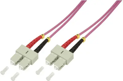 LogiLink FP4SC05 steklena vlakna optična vlakna priključni kabel  50/125 µ Multimode OM4 5.00 m
