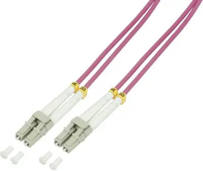 LogiLink FP4LC01 steklena vlakna optična vlakna priključni kabel  50/125 µ Multimode OM4 1.00 m