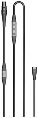 beyerdynamic USB-C® digital audio priključni kabel [1x USB-C® - 1x mini-XLR] 1.6 m črna