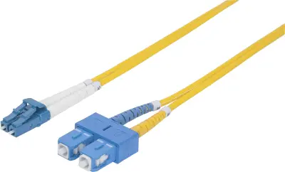 Intellinet 473965 steklena vlakna optična vlakna priključni kabel [1x LC-vtič - 1x moški konektor SC] 9/125 µ Singlemode OS2 1.00 m