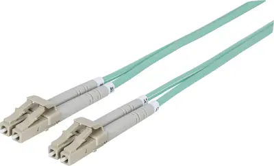 Intellinet 750066 steklena vlakna optična vlakna priključni kabel [1x LC-vtič - 1x LC-vtič] 50/125 µ Multimode OM3 3.00 m