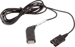 Povezovalni kabel USB za prenosnik / računalnik za COMfortel H-200 Auerswald USB priključni kabel [1x USB - 1x QD vtič]
