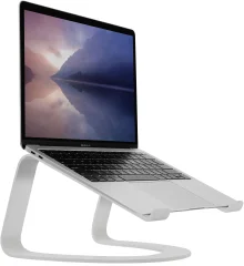 Curve je elegantno stojalo iz aluminija, s katerim lahko prenosnik ali MacBook enostavno pretvorite v namizje. Twelve South Curve SE stojalo za prenosni računalnik
