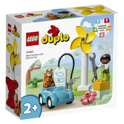 LEGO DUPLO 10985 Vetrna turbina in električni avtomobil