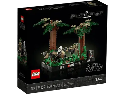LEGO Star Wars 75353 Diorama Lov z dirkalniki na Endorju