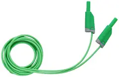 Metrel A 1655 15M varnostni merilni kabel [banana moški konektor 4 mm - banana moški konektor 4 mm] 15.00 m zelena 1 kos