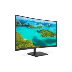 Monitor Philips 59,9 cm (23,6") 241E1SCA 1920x1080 Curved 75Hz VA 4ms VGA HDMI zvočniki FreeSync
