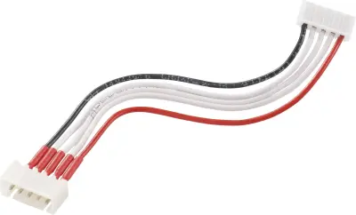 Modelcraft  adapterski kabel za lipo-uravnalnik Izvedba polnilnika: eh Izvedba akumulatorja: xh Primerno za celice: 4