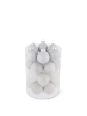 SET 24 BOŽIČNIH OKRASKOV 4cm