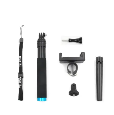 Teleskopska selfie stick s tripodom in držalom za telefon