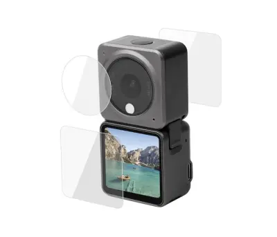 Set zaščitnih stekel za zaslone DJI Action 2